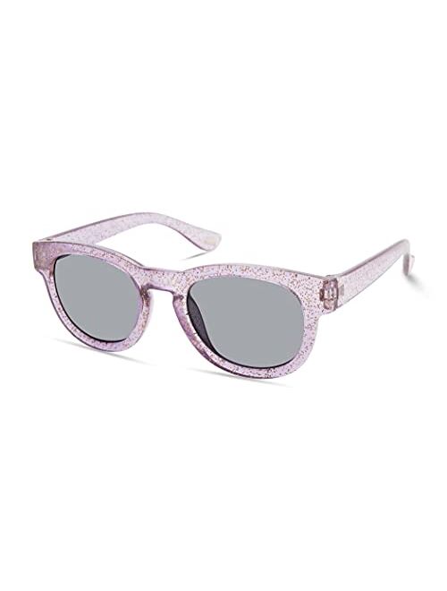 Skechers Girls' Sea9083 Round Sunglasses