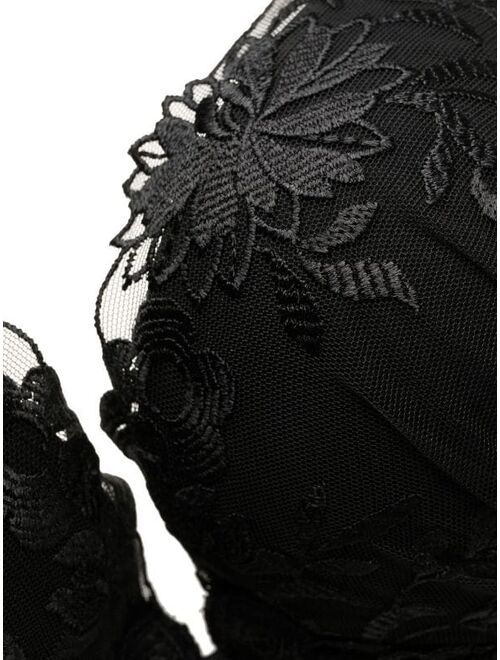 La Perla Zephyr floral-embroidered bra