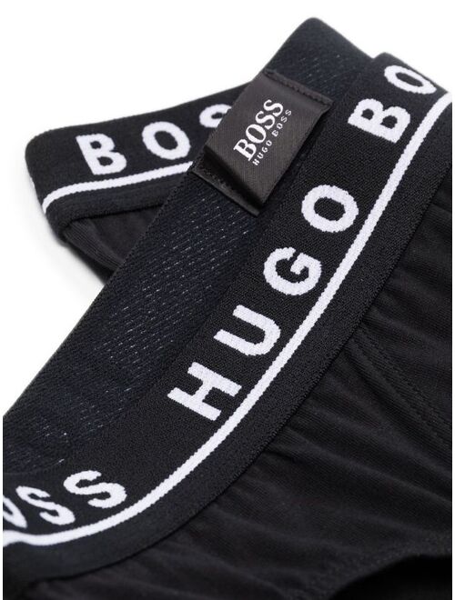 Hugo Boss BOSS logo-waistband briefs