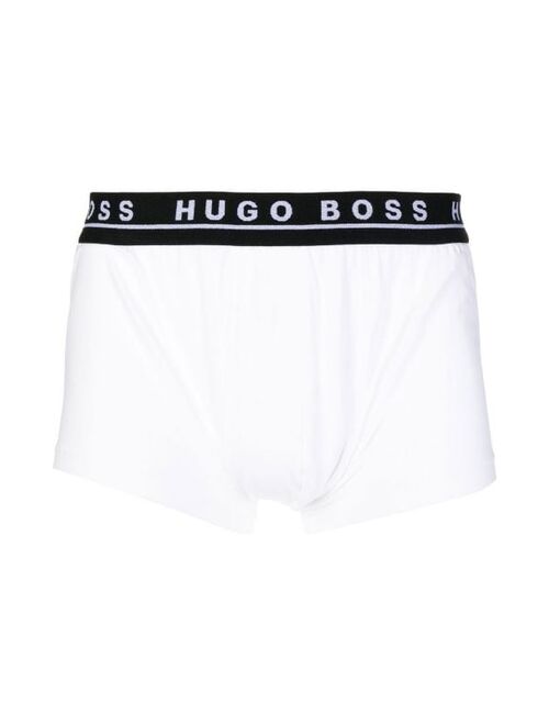 Hugo Boss BOSS pack of five logo-waistband boxer shorts