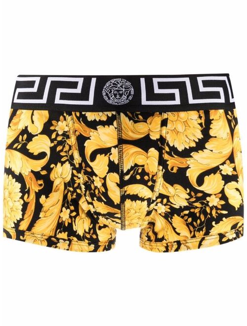 Versace Barocco-print boxer trunks