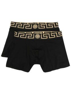 Greca-waistband boxers