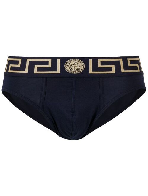 Buy Versace Greca waistband briefs online | Topofstyle