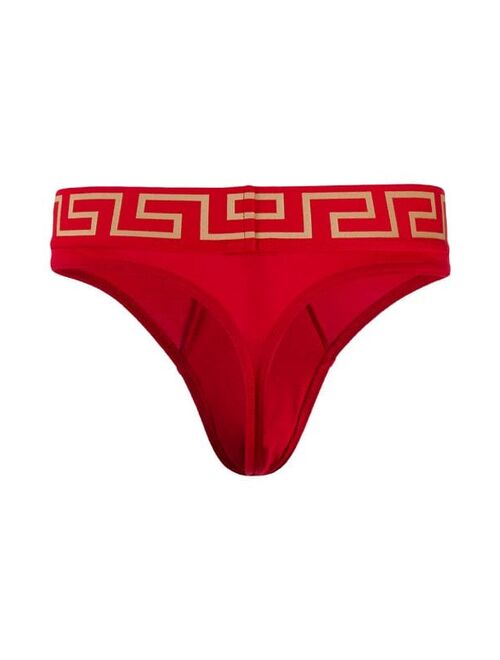 Versace Greca border thong