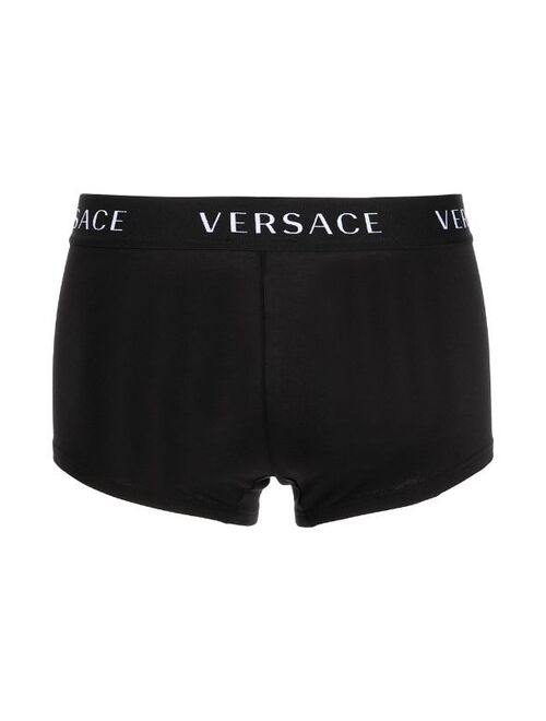 Versace logo-waistband boxers