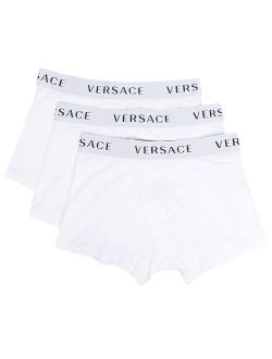 pack of three logo waistband boxer shorts