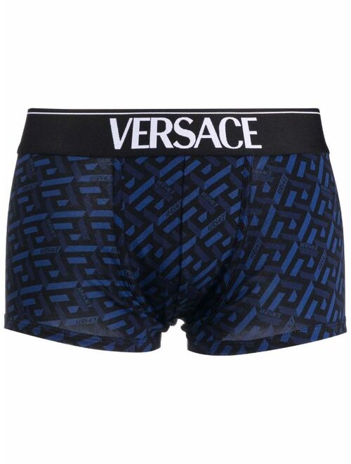 Versace La Greca print boxers