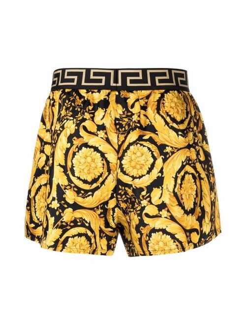 Versace baroque-pattern elasticated-waistband boxers