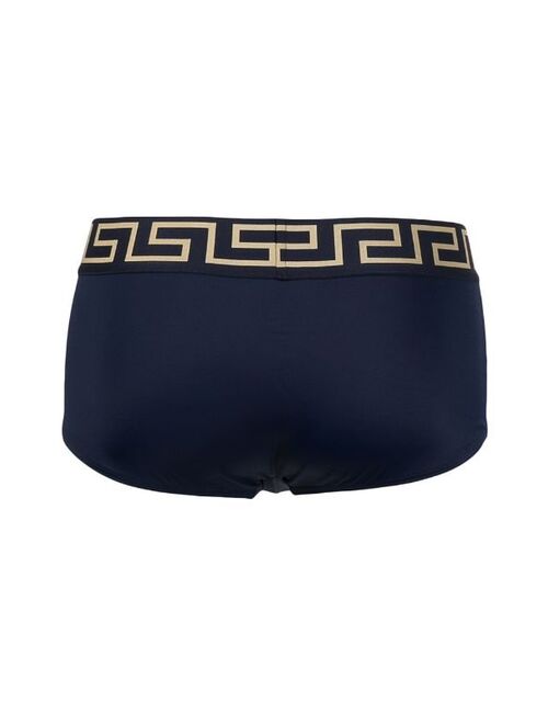 Versace Greca-waistband logo boxers