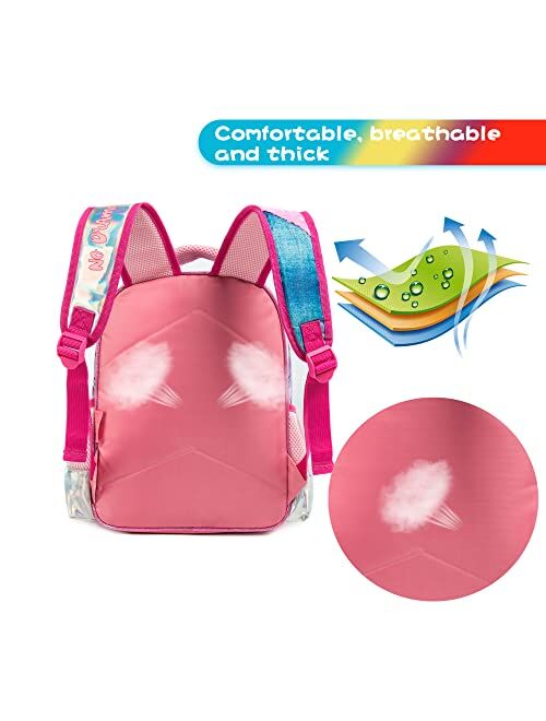 Jasminestar Kids Backpack 13 inch Toddler School Backpacks Kindergarten Bookbag for Boys and Girls (13, Alpaca)