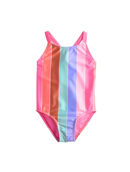 Toddler Girl Jumping Beans One-Piece Swimsuit
