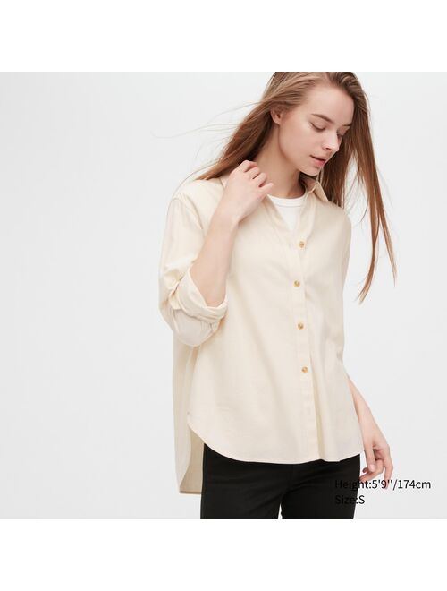 Uniqlo Soft Brushed Long-Sleeve Shirt