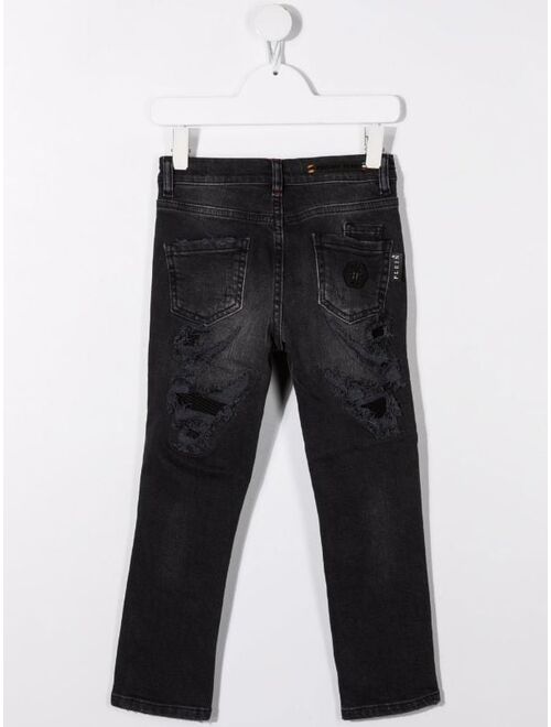 Philipp Plein Junior regular-fit jeans