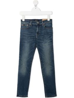Ralph Lauren Kids mid-rise skinny jeans