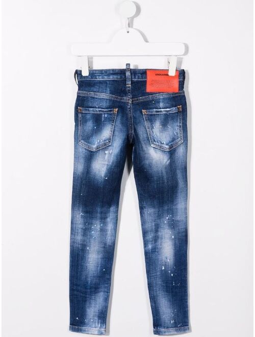 Dsquared2 Kids TEEN mid-rise skinny jeans