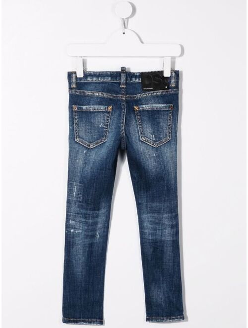 Dsquared2 Kids distressed-detail jeans