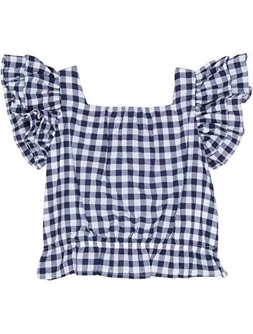Janie and Jack Gingham Top (Toddler/Little Kids/Big Kids)