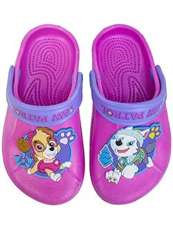 Paw Patrol Toddler Molded Clog with Backstrap, Toddler Size 7 to Kids Size 12