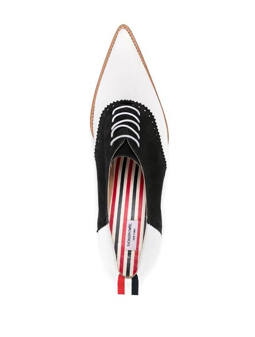 Thom Browne lace-up 50mm heeled pumps