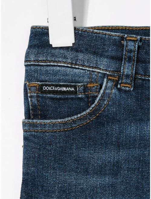 Dolce & Gabbana Kids slim-fit jeans