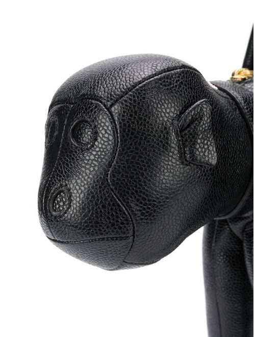 Thom Browne Monkey pebbled bag