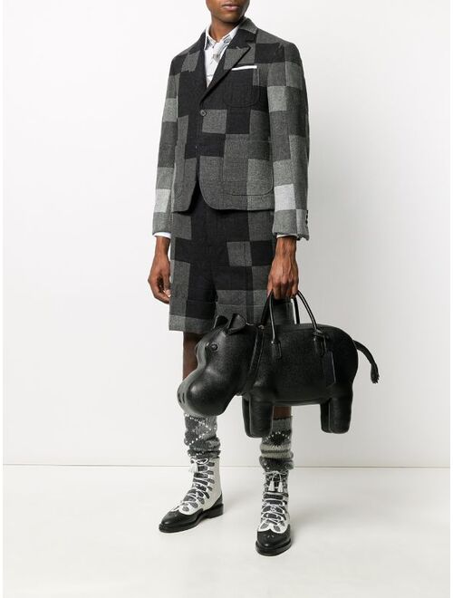Thom Browne Hippo pebbled bag