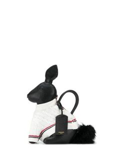Rabbit knitted-jumper tote bag