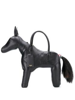 horse shaped leather bag