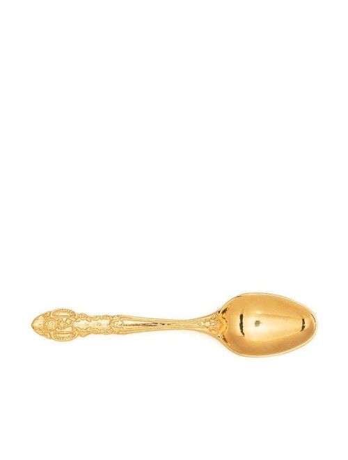Moschino spoon pin brooch