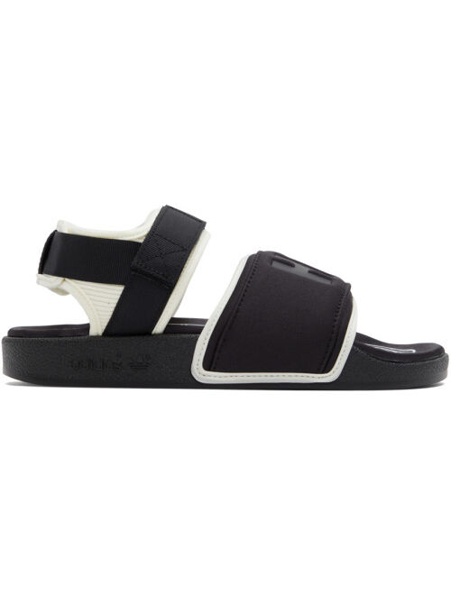 adidas x Humanrace by Pharrell Williams Black Adilette 2.0 Sandals