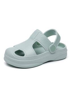 MEMON Baby Boys Girls Clogs Slippers Toddler Slip On Lightweight Sandals Shockproof Girls Summer Pool Beach Shoe