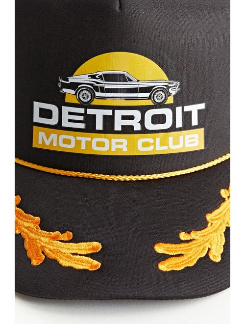 Detroit Motors Club Trucker Hat