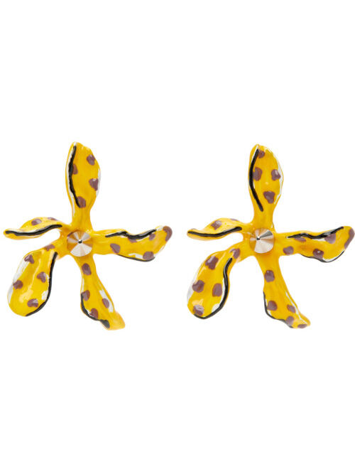 Marni Yellow Flower Earrings