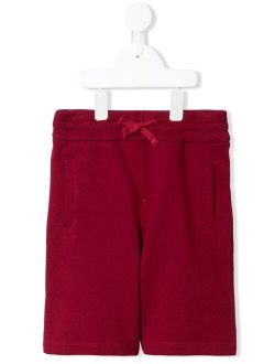 Kids brand patch bermuda shorts