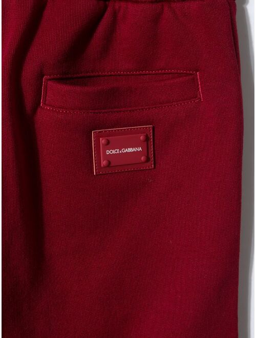 Dolce & Gabbana Kids brand patch bermuda shorts