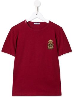 Kids Heraldic patch T-shirt