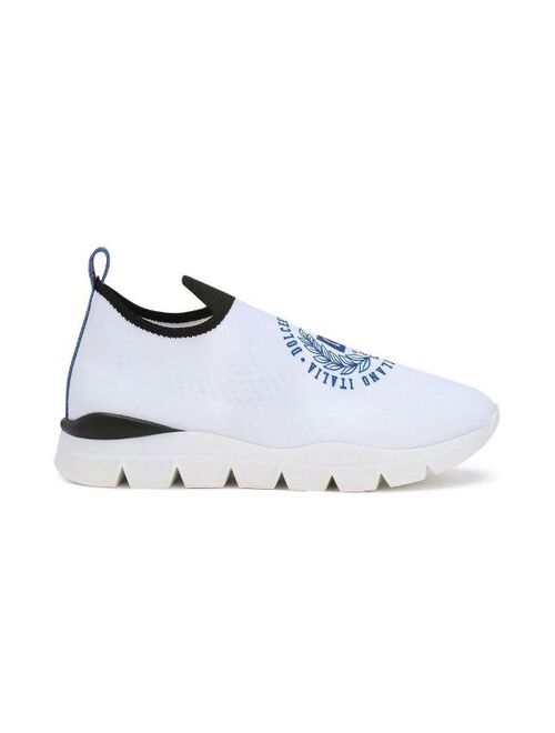 Dolce & Gabbana Kids Sorrento slip-on sneakers