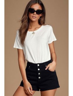 Basics Skyra White T-Shirt Bodysuit