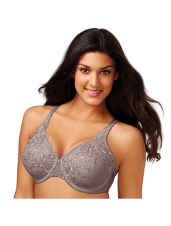 Love My Curves Side-Smoothing Embroidered Underwire Bra 4513