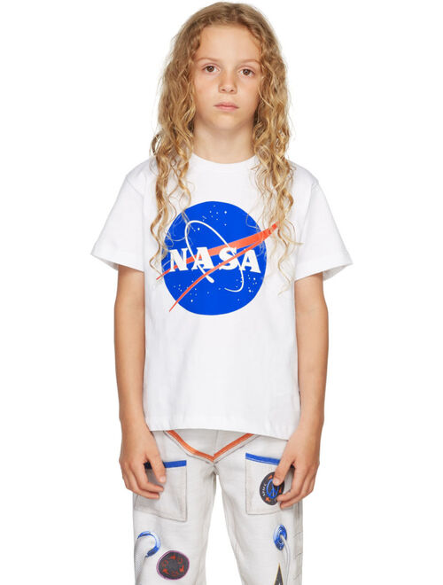 MOLO Kids White Rame T-Shirt