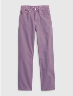 Kids High Rise '90s Loose Jeans with Washwell