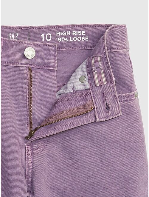 Gap Kids High Rise '90s Loose Jeans with Washwell