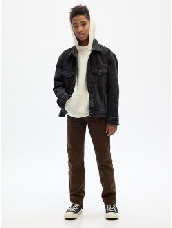 Kids Original Fit Khaki Jeans with Washwell