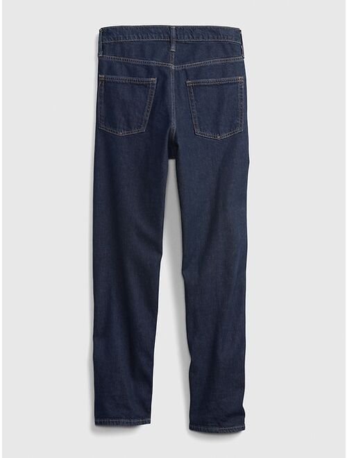 Gap Teen Skinny Relaxed Taper Jeans with Washwell