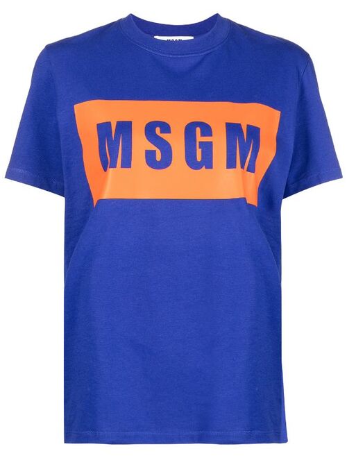 MSGM logo-print t-shirt
