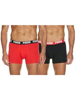 Mens Cotton Boxer Shorts Aqua/Blue