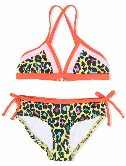 The Marc Jacobs Kids leopard-print bikini set