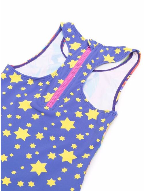 Stella McCartney Kids graphic print swimsuit