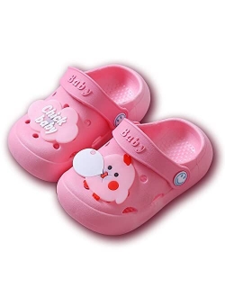 Chavanji Kids Garden Clogs Summer Cute Sandals Slippers with Cartoon Charms Boys Girls Toddler Water Shoes for Beach Pool Sandals