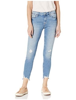 Women's Adriana Ankle Mid-Rise Super Skinny Jeans